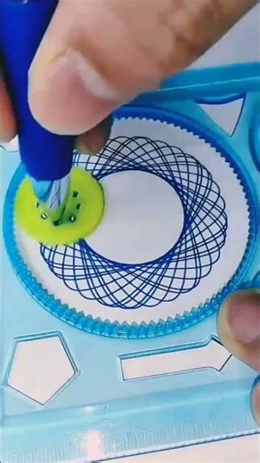 amazing spirograph art #shorts #shortsvideo