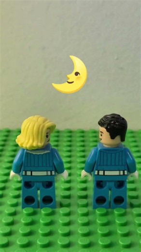 Just Me, You, And The Moon!! #lego #comedy #shorts