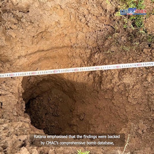 3.4K views · 35 reactions | The Cambodian Mine Action Centre (CMAC) has confirmed that MK-84 bombs dropped by Thai fighter jets were used during the recent border war between Cambodia and Thailand, following a field investigation by its Explosive Ordnance Disposal (EOD) team. | Khmer Times | Facebook