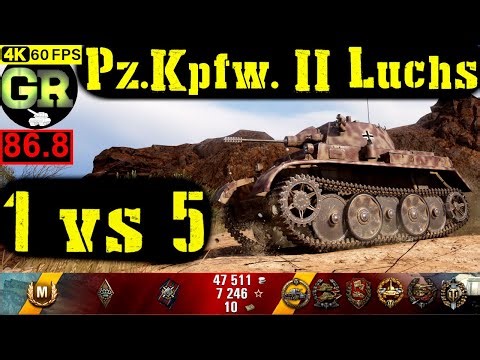 87_World of Tanks Pz.Kpfw. II Luchs WoT Replay - 7 Kills 2.1K DMG(Patch 1.5.0)
