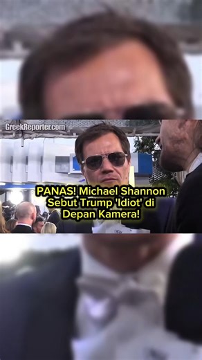 AKTOR HOLLYWOOD BERANI! Michael Shannon: "Trump Bukan Presiden Saya!" 🇺🇸🔥