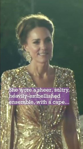 Kate Middleton’s Bond Girl Red Carpet Fashion