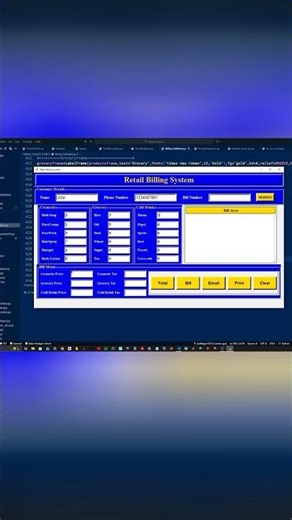 #python #retailbillingsoftware
