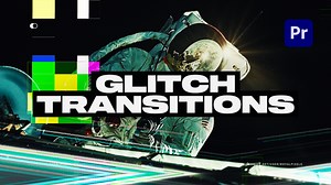 Glitch Transitions for Premiere Pro - Digital Edition