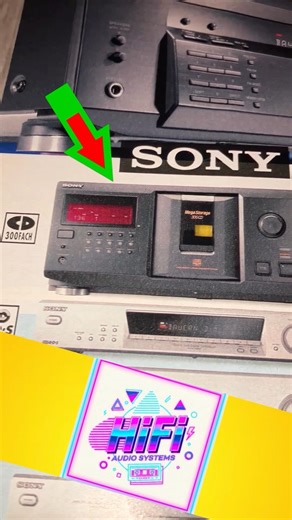 Sony 300 HiFi CD Wechsler #hifi #vintage #retro #retromusic