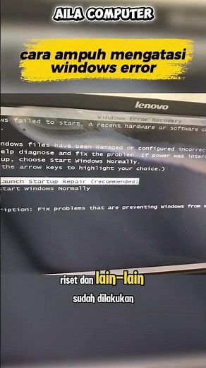 Windows Error Recovery? Here's How to Fix a Laptop That Won't Boot!