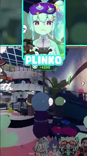 All in on plinko!