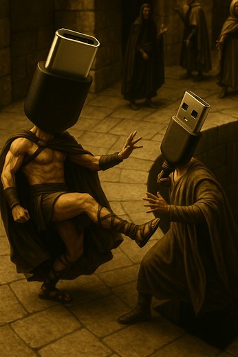 That weird symbol on your USB cable? It’s not random, it’s a trident. Power. Data. Devices. It’s tech mythology in your hand. #USB #techfacts #funfacts #TechHistory #DidYouKnow #viraltech #IPVANISH | IPVanish | Facebook