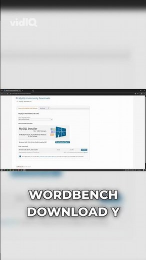 Easy download: MySQL Workbench for Windows #SQLWorkbench #InstallSQL