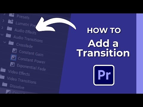 How to Add a Transition Between Clips in Adobe Premiere Pro CC | Adobe Tutorial