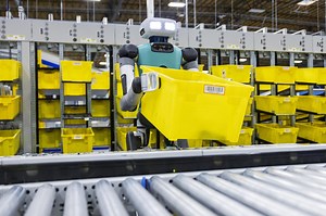 Avec le robot humanoïde Digit, Amazon parie sur la collaboration homme-robot