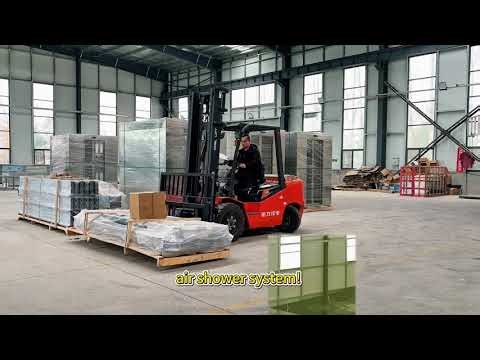 Air Shower for Cleanroom: Full Production Line & Working Test | Factory Direct
