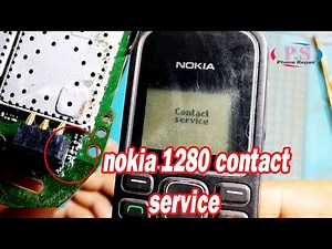 Nokia 1280 contact service fix down problem