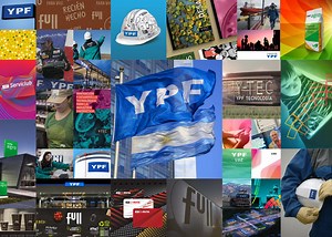 YPF. Diseño integral de imagen institucional. Arquitectura marcaria. - FontanaDiseño