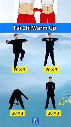 Traditional Tai Chi Warm-Up Routine Full Body #taichi #fitness #health