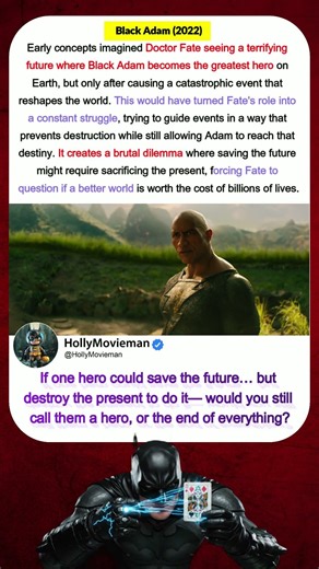 #trend This Black Adam Concept Was Too Dark For DC #dcuniverse #blackadam