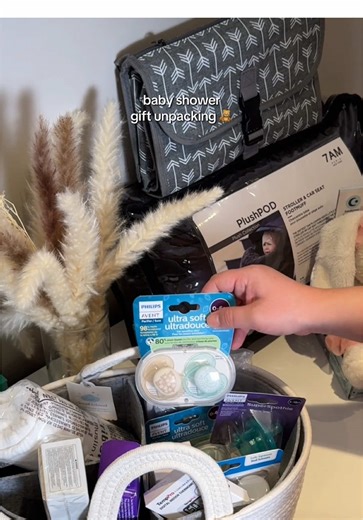 Baby Shower Gift Unpacking for Our Little One