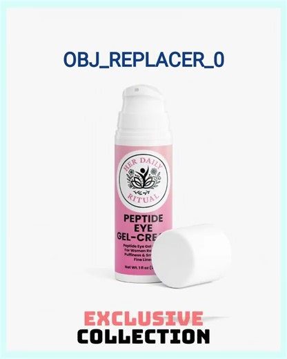 Her Daily Ritual Peptide Eye Gel-Cream – Puffiness & Fine Line Support with Hyaluronic Acid