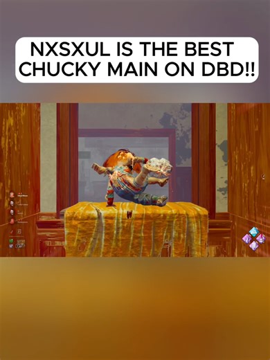 NXSXUL IS THE BEST CHUCKY MAIN ON DBD!! CHUCKY 180 FLICKS #dbd #dbdfyp #dbdsurvivor #dbdkiller #deadbydaylightfyp #dbdvideos #dbdtiktok #dbdclips #chucky
