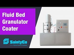 SaintyCo "Mini DPL Lab Fluid Bed Granulator Coater"