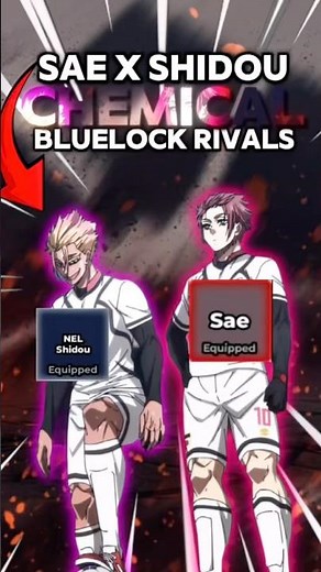 SAE X SHIDOU CHEMICAL REACTION TUTORIAL 🔥 #roblox #bluelockrivals #bluelock