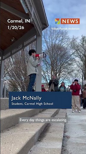 Hundreds of Carmel students walk out for nationwide protest