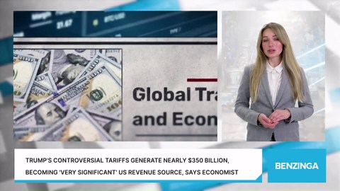 Trump's Controversial Tariffs Generate Nearly $350 Billion, Becoming 'Very Significant' US Revenue Source, Says Economist