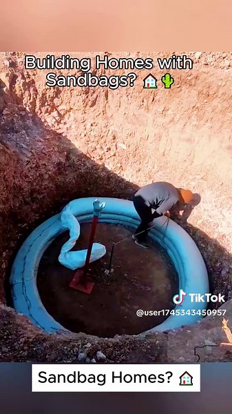 Why do Iranians use sandbags to build houses? #SandbagConstruction #SandbagHouses #KnowledgeExpert