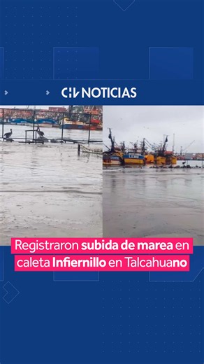 Aumento del nivel del mar en caleta Infiernillo, Talcahuano