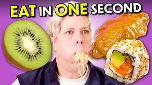 157K views · 4.3K reactions | The Ultimate Speed Eating Challenge: Eat in One Second! ⏰ #foodchallenge #React | REACT | Facebook