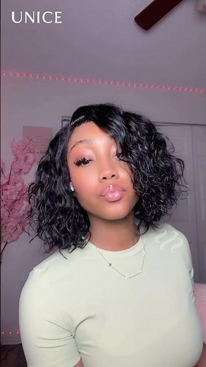 Summer Time Must Have💕Loose waves C side part makes this bob effortlessly chic and photo-ready!🥰