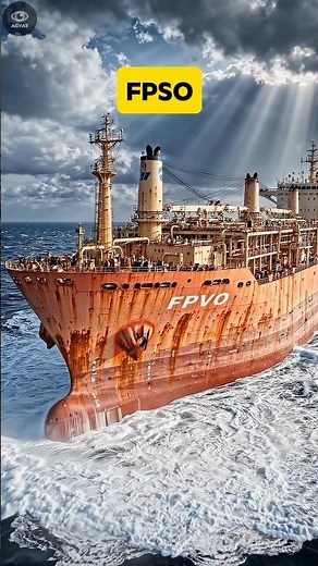 ​The Giant FPSO: A City on Water!#facts#shorts#Engineering