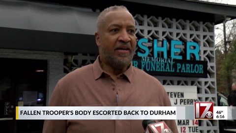 Funeral plans set for NC Trooper who died in Durham crash with wrong-way driver