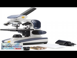 SWIFT Compound Monocular Microscope SW200DL with 40X-1000X Magnification Dual Light Review