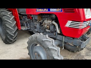 Máy cày Shibaura SD4000 AD-O hàng bãi 2 cầu đuồi nhỏ