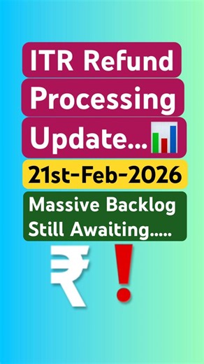 ITR Refund Processing Latest Update | Refund Not processed ? Refund Not Received? #shorts