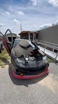 2001 Pontiac Sunfire comes out of hibernation. Lamborghini doors, crazy hood, 61,000 original miles
