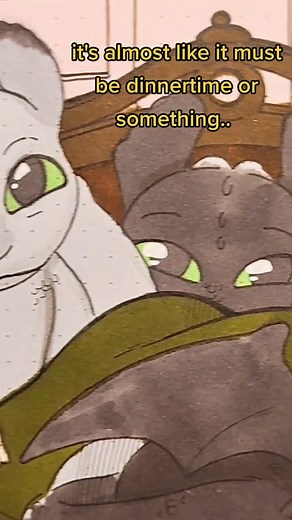 Adorable Nightlights: HTTYD Comic Art