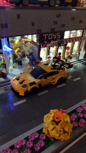 Lego cars in the city. #lego #cars #fastnfurious #legocity #fyp | lego cars