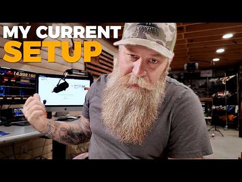 My HAM Shack Right Now (2025 Setup Tour with ‪@CURRIN1776‬ )