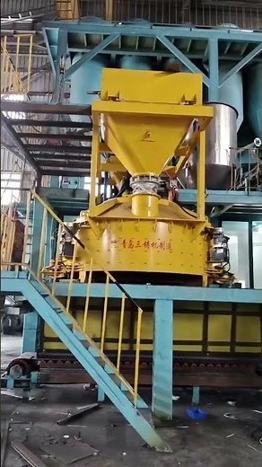 Green sand casting, green sand mixer, green sand rotor mixer