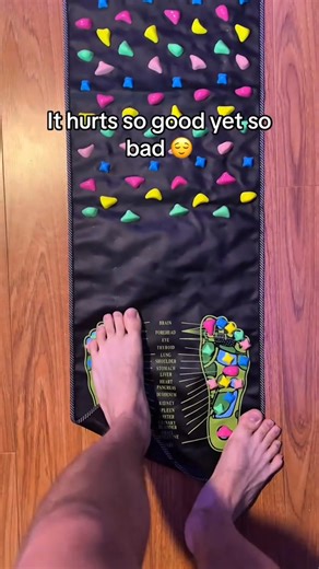🦶🌿 Elevate your everyday comfort with the Sole Stones Acupressure Foot Mat! This unique foot mat features carefully placed textures that stimulate reflex points on your feet, which may help relieve tension and improve circulation. Step onto it for a few minutes each day—at your desk or while relaxing—and feel your body unwind. A small daily practice with big potential payoff 🌟. | Ethan Hayes