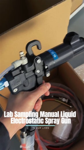 HDA Electrostatic Spraying System on Instagram: "Lab Sampling Manual Liquid Electrostatic Spray Gun 🧪⚡ This spray gun is engineered for lab and sampling use, boasting streamlined cleaning, rapid color changeover, minimal material waste, and user-friendly operation. Perfect for paint factory color matching and small-batch, multi-color spraying tasks, it comes with a dedicated paint cup for precise, hassle-free sampling and testing! Need a reliable spray gun for your lab sampling? WhatsApp: +86 1