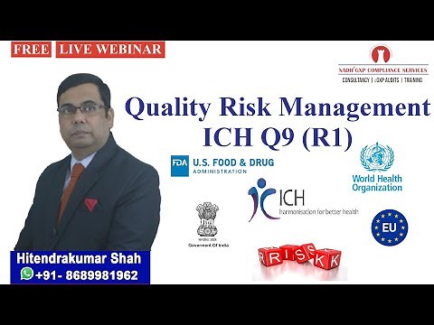 Quality Risk Management ICH Q9(R1)