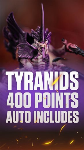 Vanguard Tactics | Warhammer Coach on Instagram: "Struggling to score primaries and secondaries with Tyranids? This is our 400-point auto-include that fixes that problem. These units aren’t about killing — they’re about winning the mission. • Lictors (I run at least two) Infiltrate, Stealth, and Lone Operative make them incredible for mid-board control, side scoring, and holding objectives. • Hormagaunts 10” move, 20 OC for a unit of 10, and advance + charge. Perfect for pushing midfield, threat