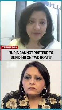 #Shorts | "India Cannot Pretend To Be Riding On Two Boats": Ghazala Wahab On India's Foreign Policy
