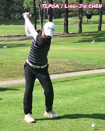 陳伶潔Ling-Jie CHEN.This drive has unbelievable explosive power.