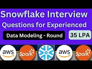 Snowflake Interview Questions for 7 years Experienced || Data Engineer || Data modeling