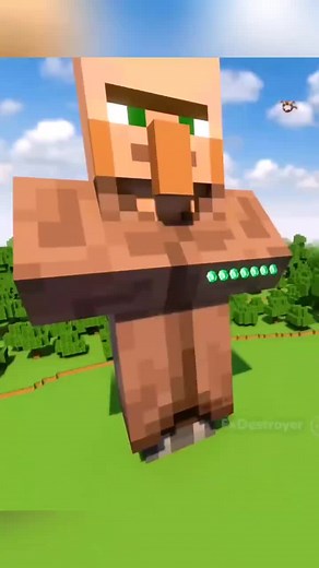 50000 Emeralds vs Greedy Villager . . #teardown #Minecraft #satisfying #satisfyingasmr