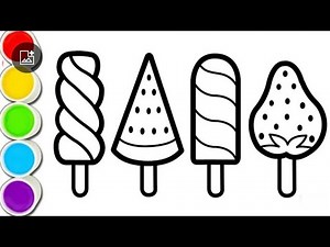 How to Draw Ice Cream - Cute & Easy!
